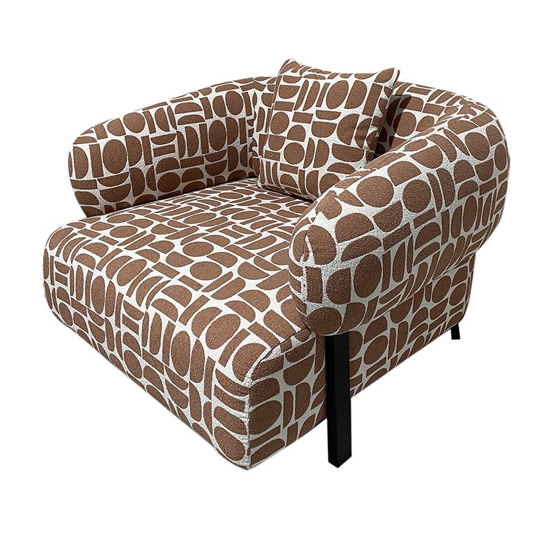 Loungestoel Amon Terracotta