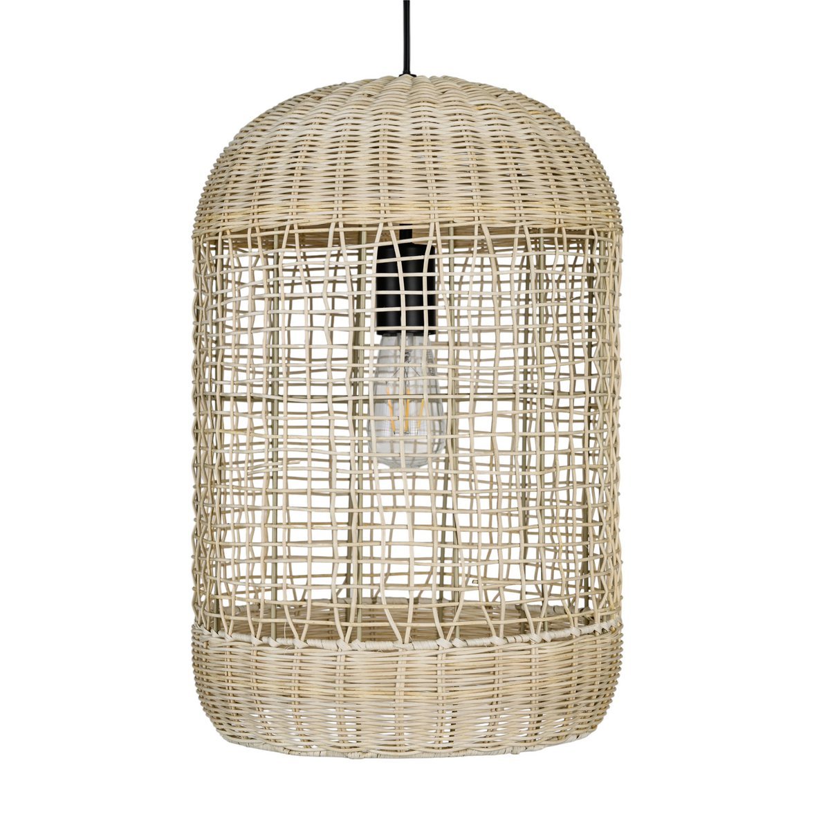 Hanglamp Rotan Naturel Ø30x32cm