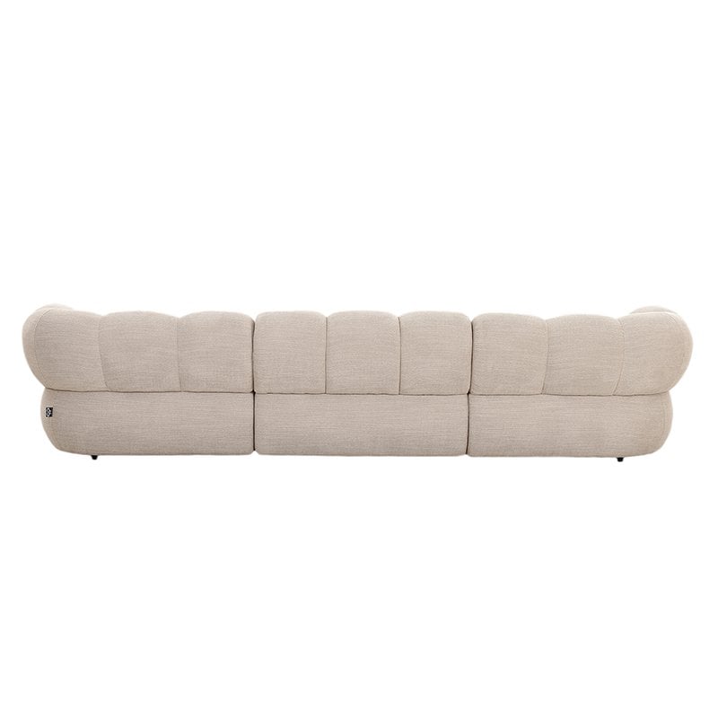 Bank New York 4-zits Rechter Lounge Beige