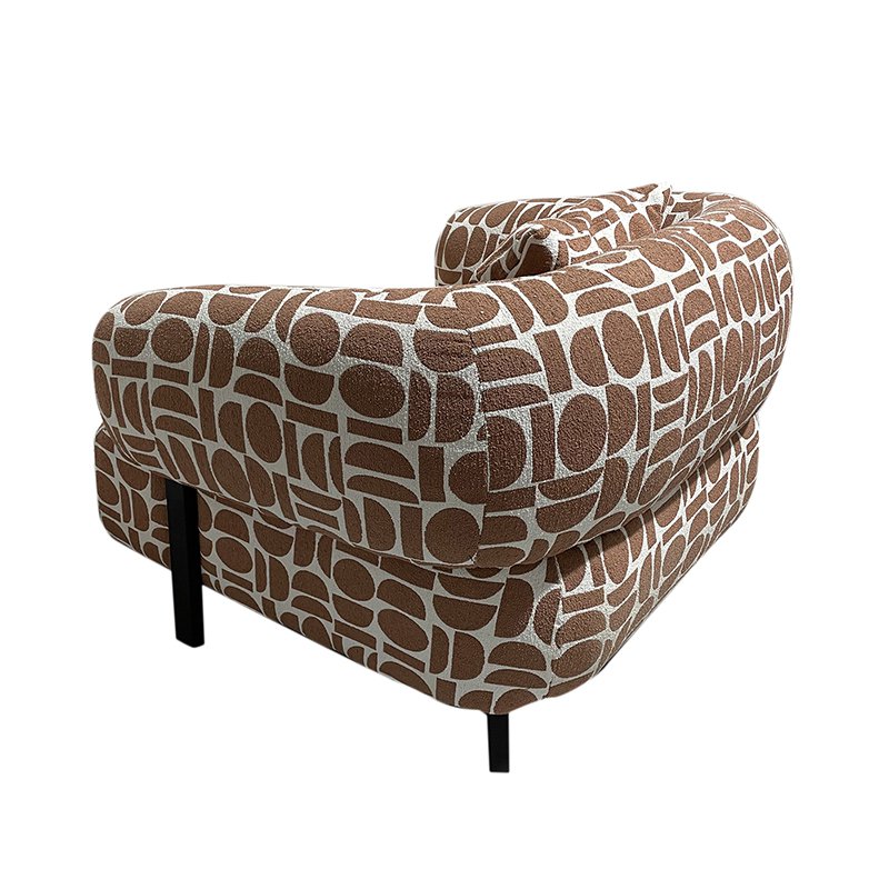 Loungestoel Amon Terracotta