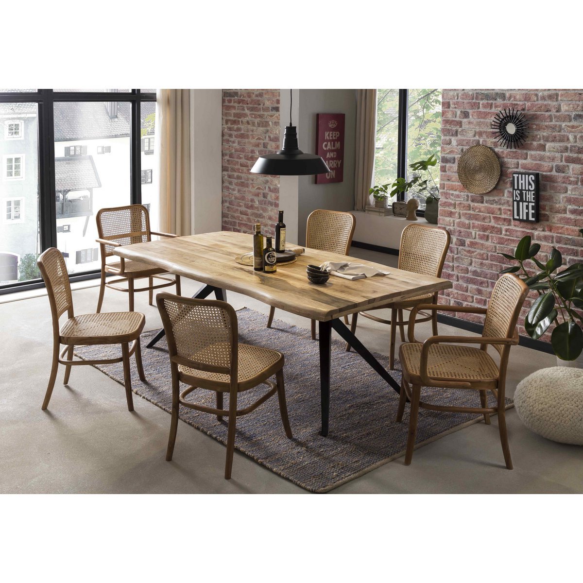 Dining table 200x100 cm Mango wood