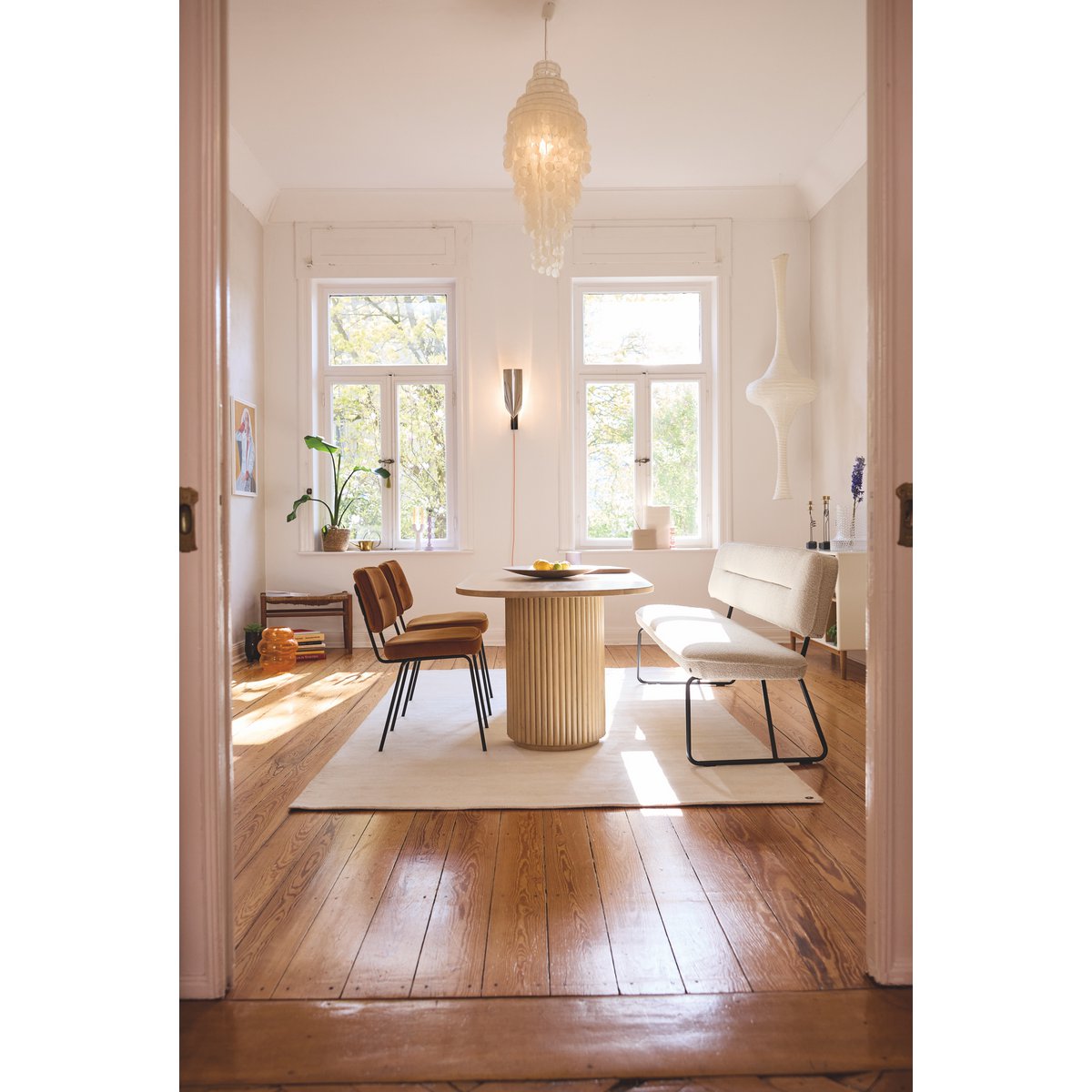 Eettafel 180x90 cm Mangohout