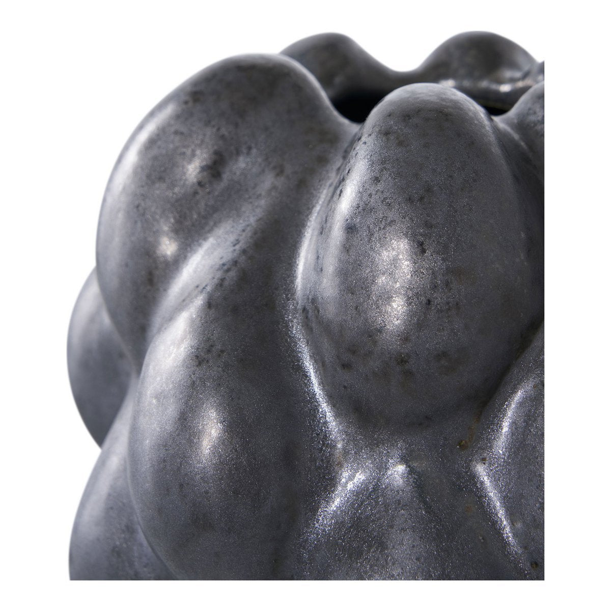 Keramische Vaas Zwart 14x15x19 cm