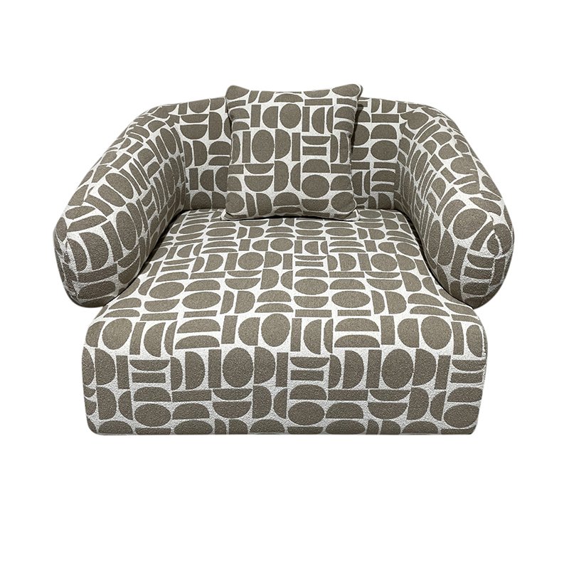 Loungestoel Amon Naturel