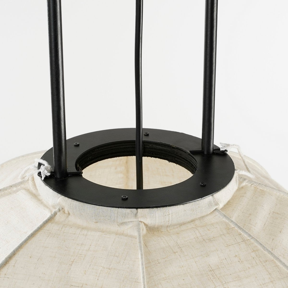 Pego Hanglamp Linnen Off-white H55 x Ø50 cm