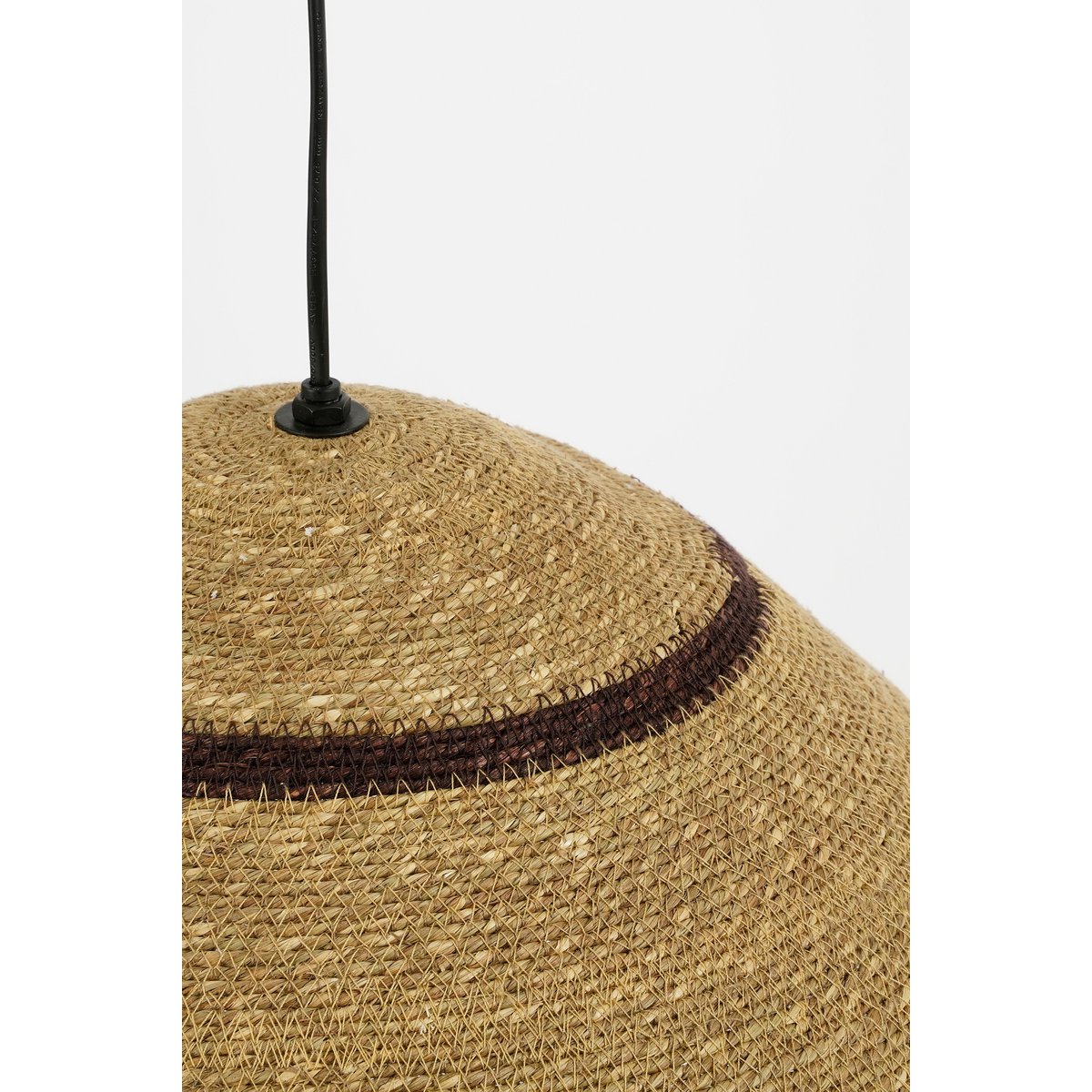 Hanglamp Jute Lichtbruin - H22 x Ø41 cm
