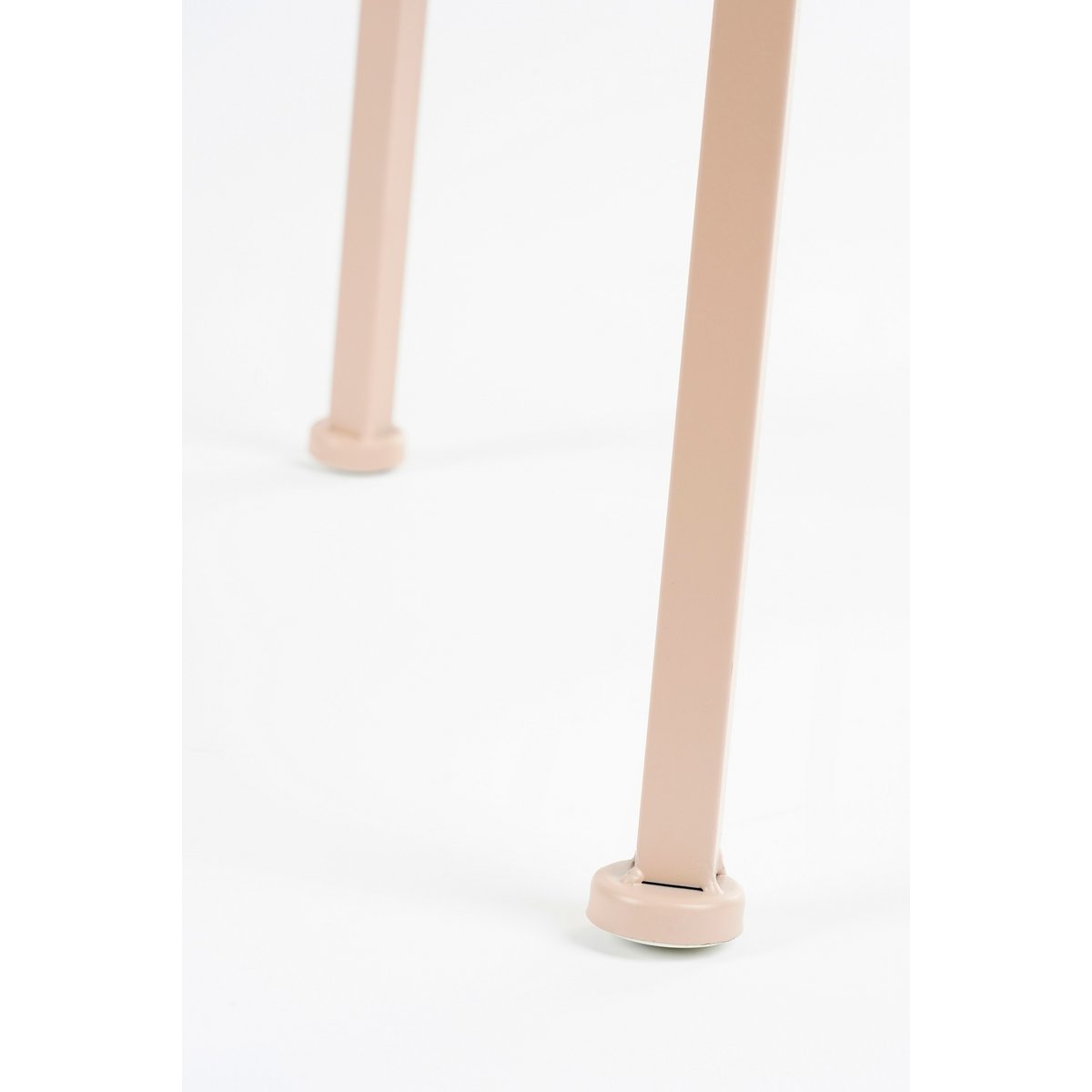 Plantentafel Metaal Lichtroze Ø30xH80cm