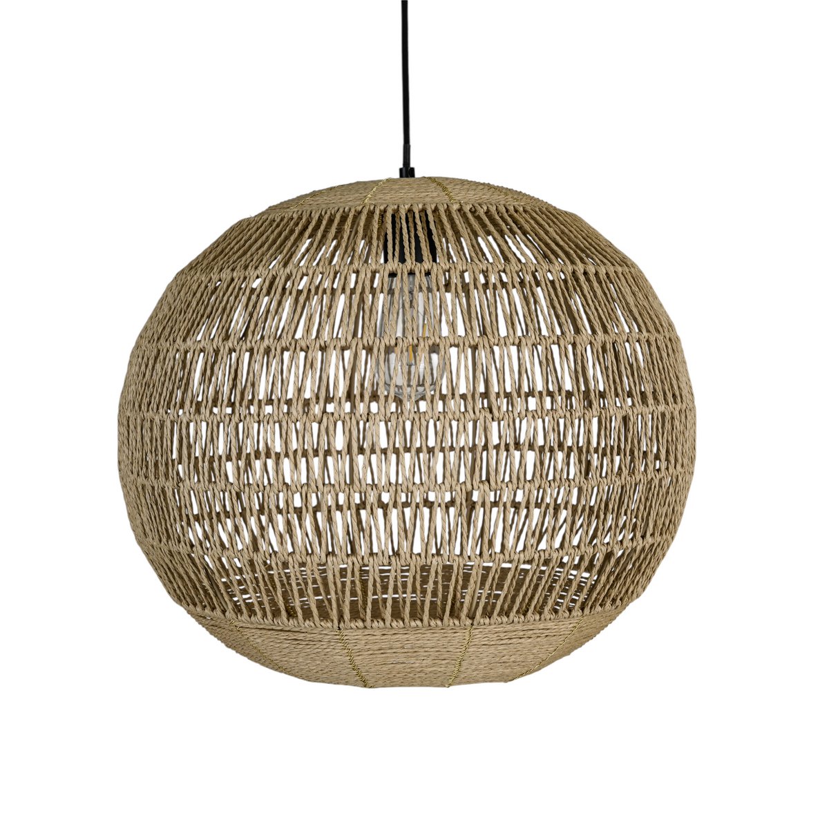 Hanglamp Naturel Ø45x41cm Touw