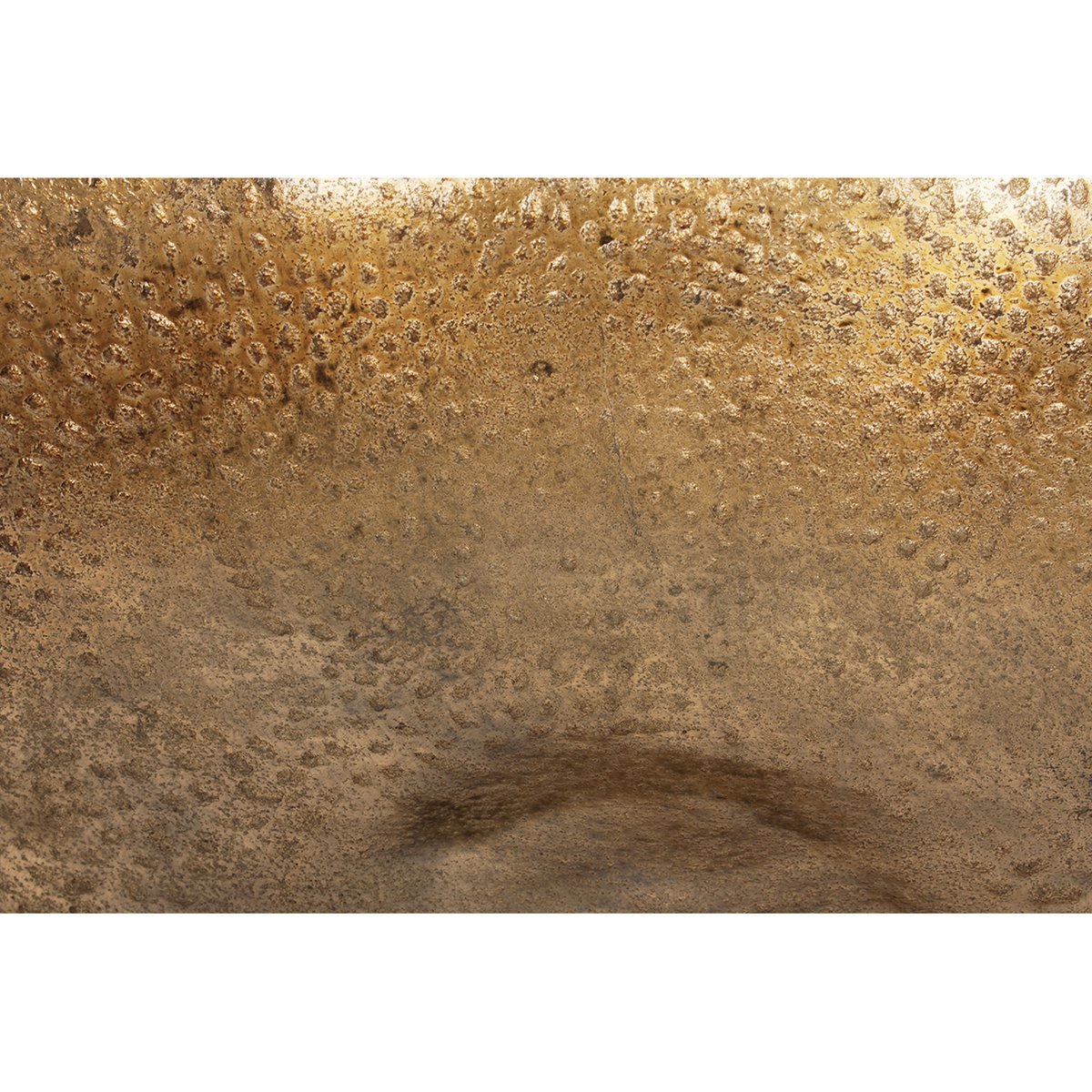 Grote Aluminium Bowl met Organische Vorm