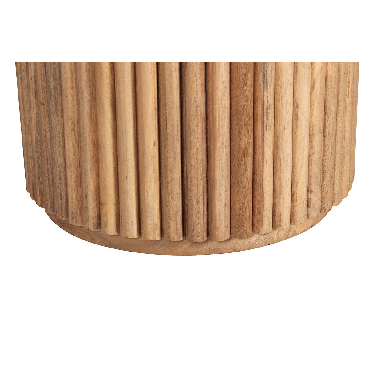 Round dining table 120x120 cm Mango wood