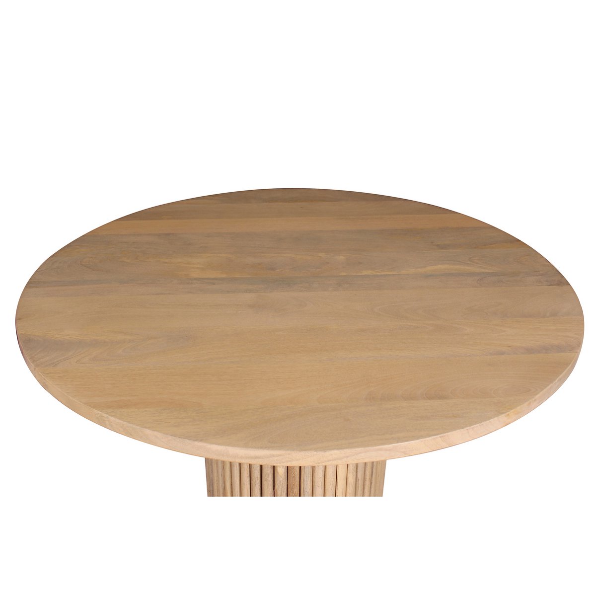 Round dining table 120x120 cm Mango wood