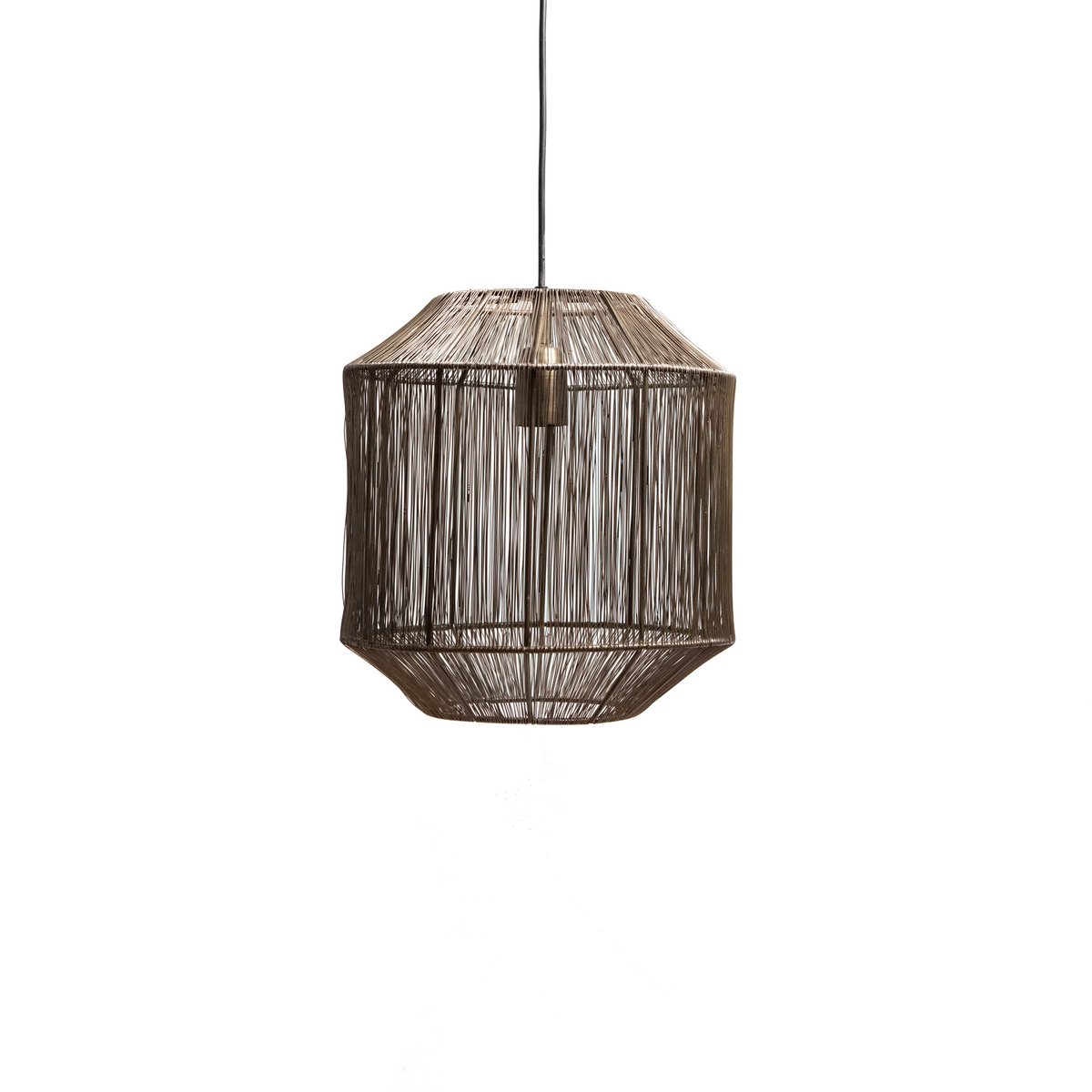 Hanglamp Antiek Brons Ø30x32cm