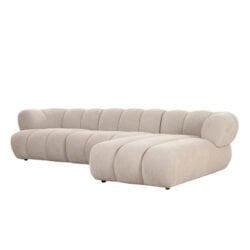 Bank New York 4-zits Rechter Lounge Beige