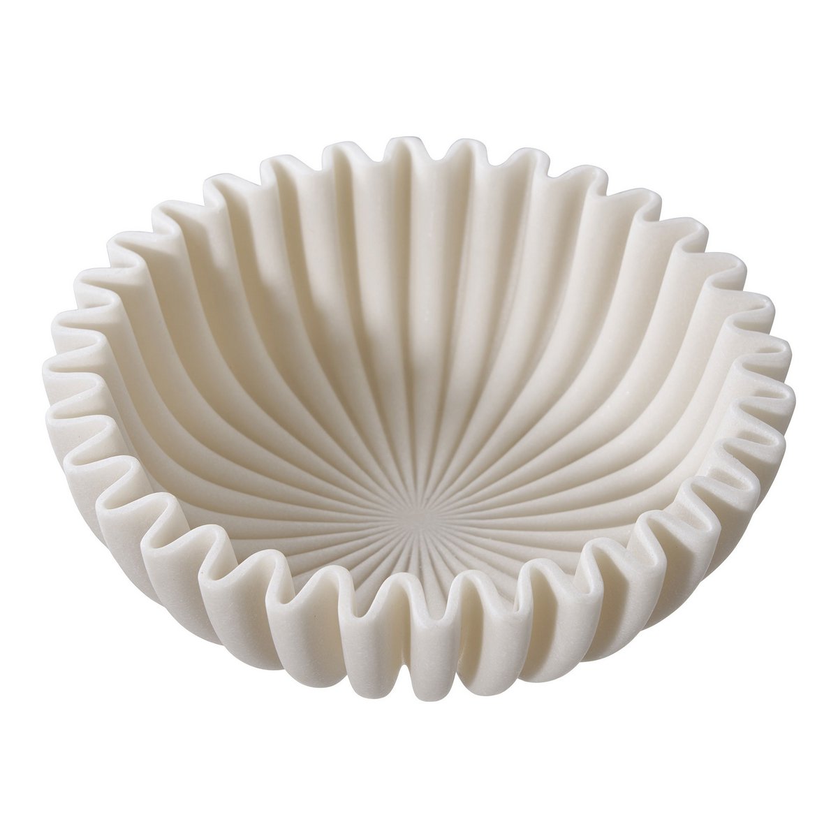 Beige Bowl ø20x6.5 cm Polyresin