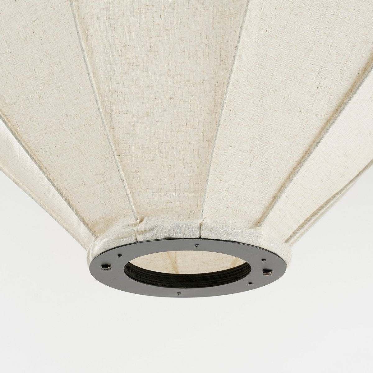 Pego Hanging Lamp Linen Off White - H94 x Ø70 cm