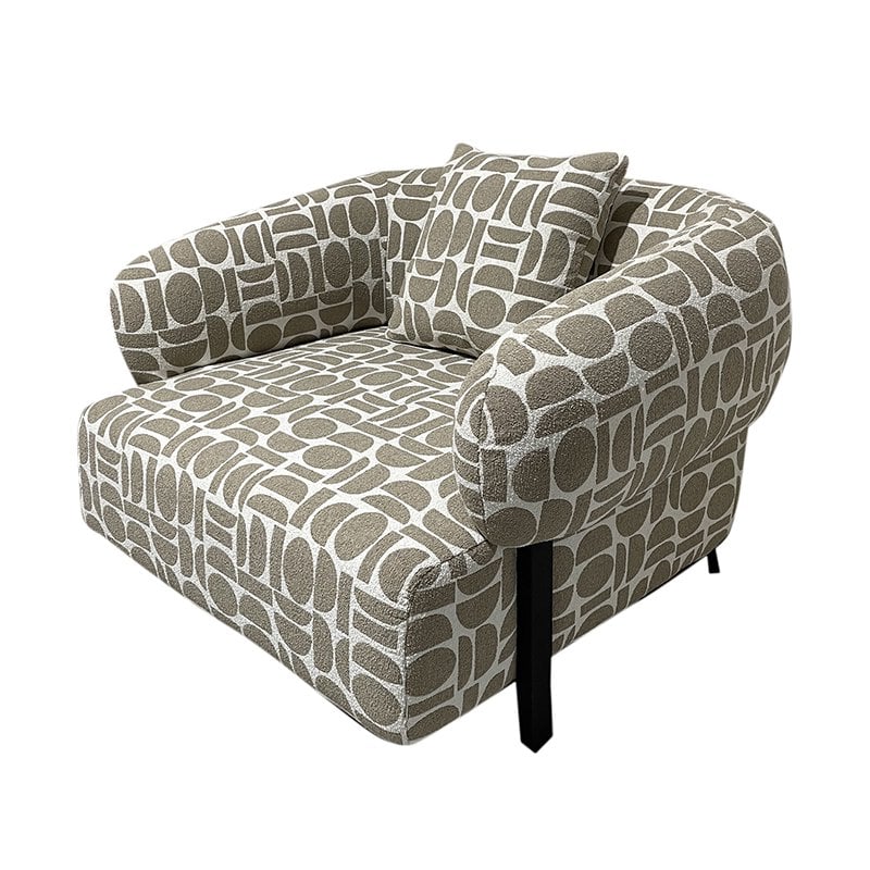 Loungestoel Amon Naturel