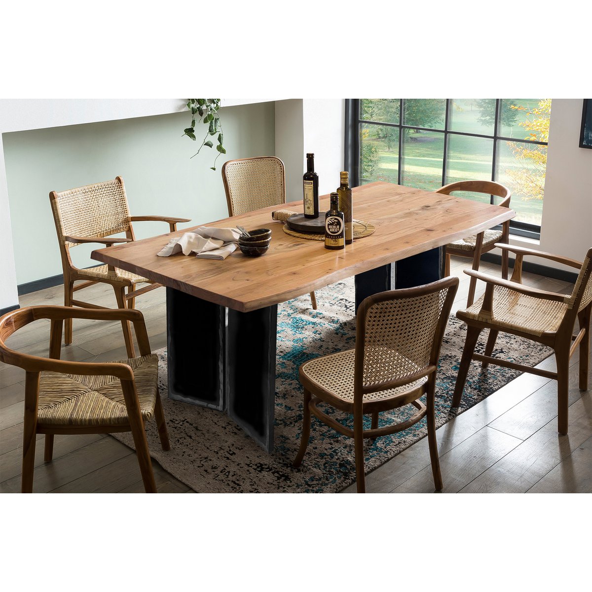 Dining table 160x85 cm Akazie