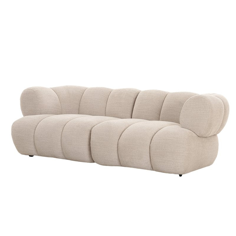 Bank 2,5-zits Beige - Comfort en Stijl