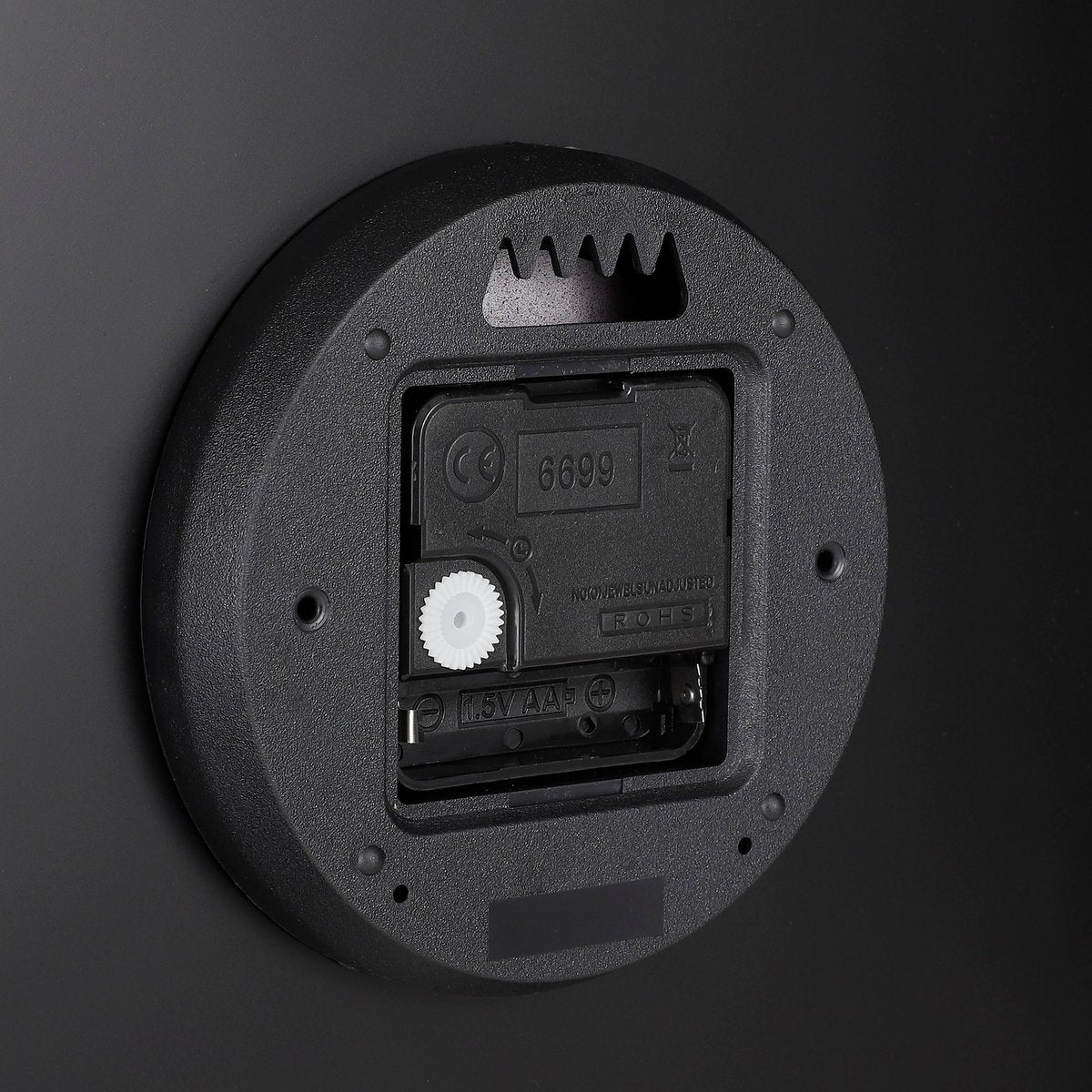 Wandklok Ø36 cm Donkergroen