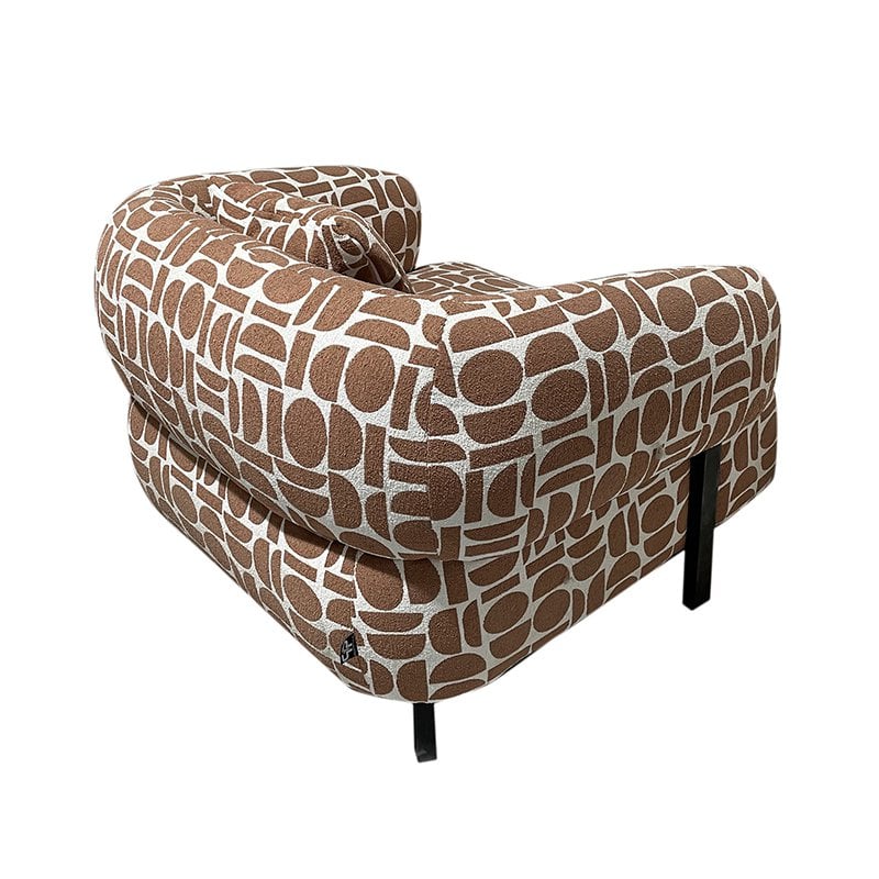 Loungestoel Amon Terracotta