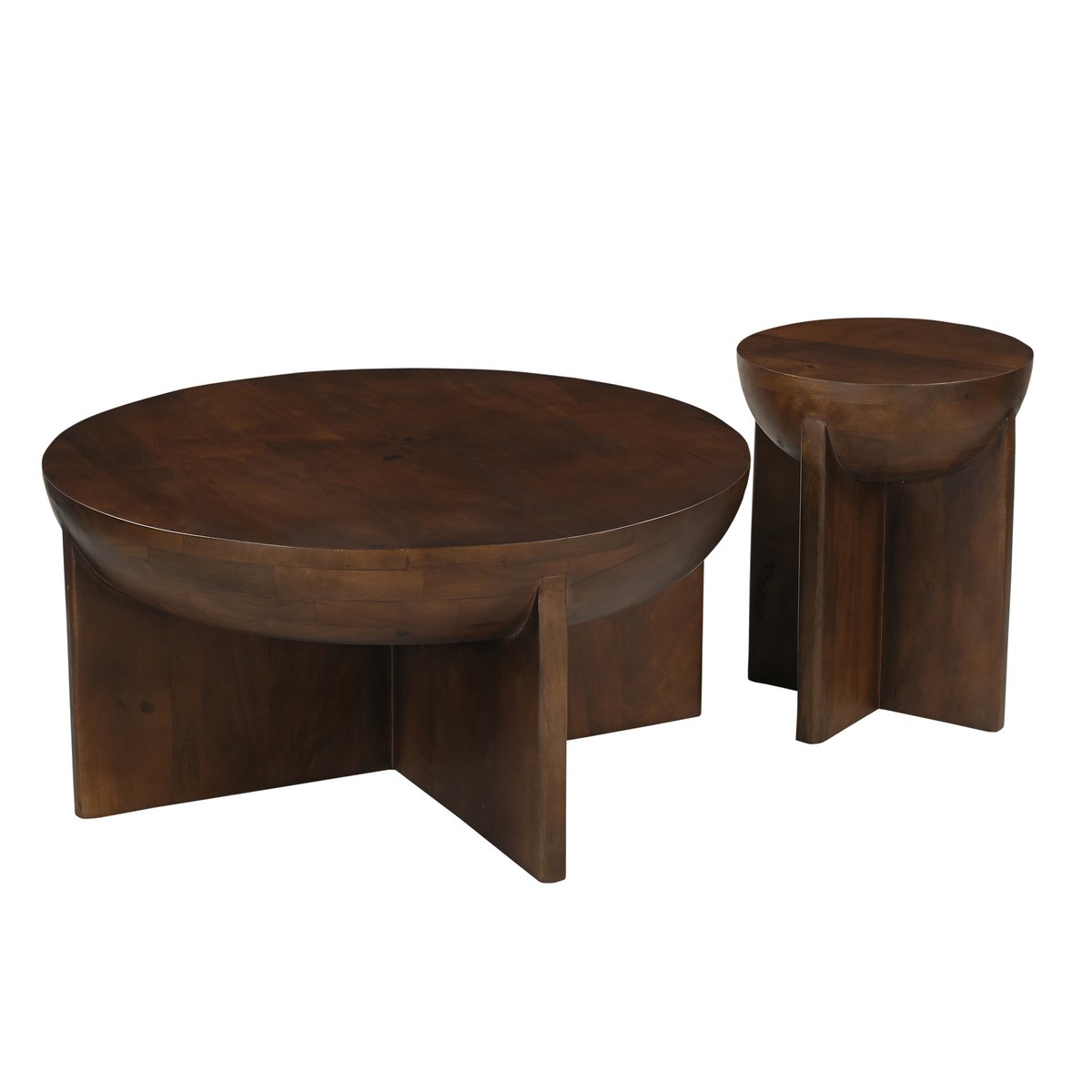 Salontafel van Massief Mangohout