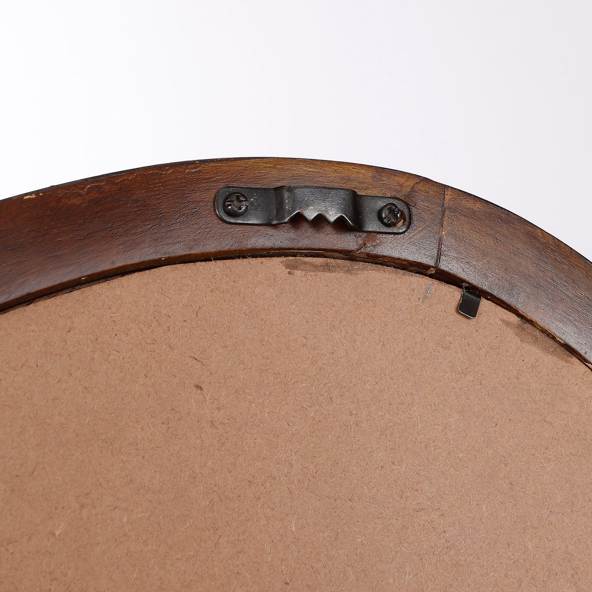 Bosco Wandspiegel - L50 x B69 cm - Donkerbruin Mangohout