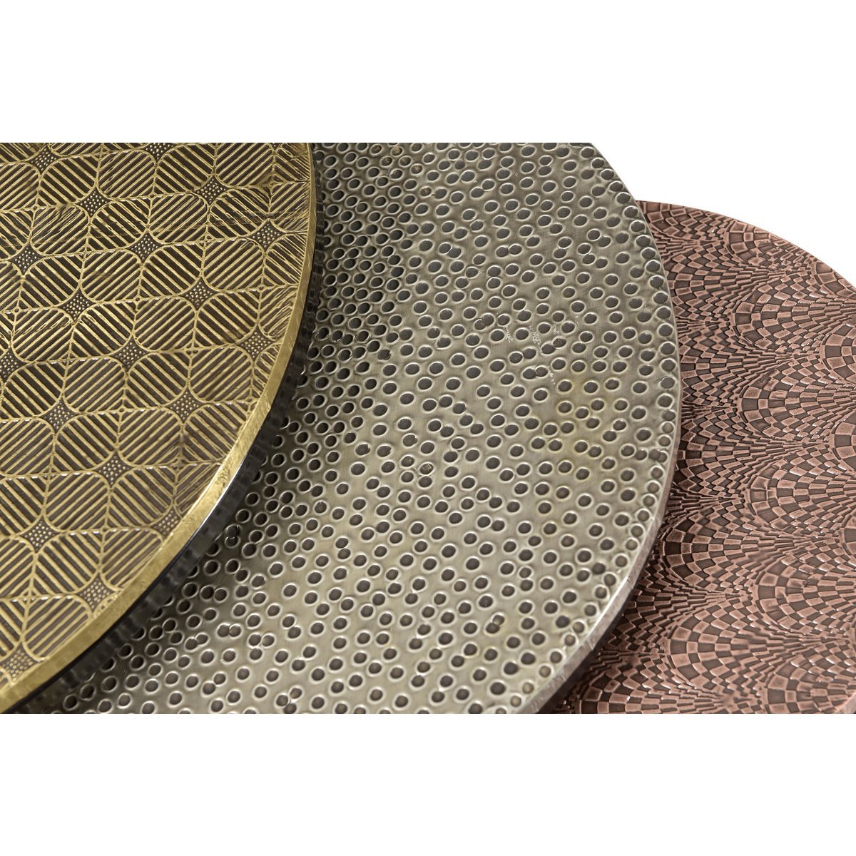 3-delige salon- en bijzettafelset