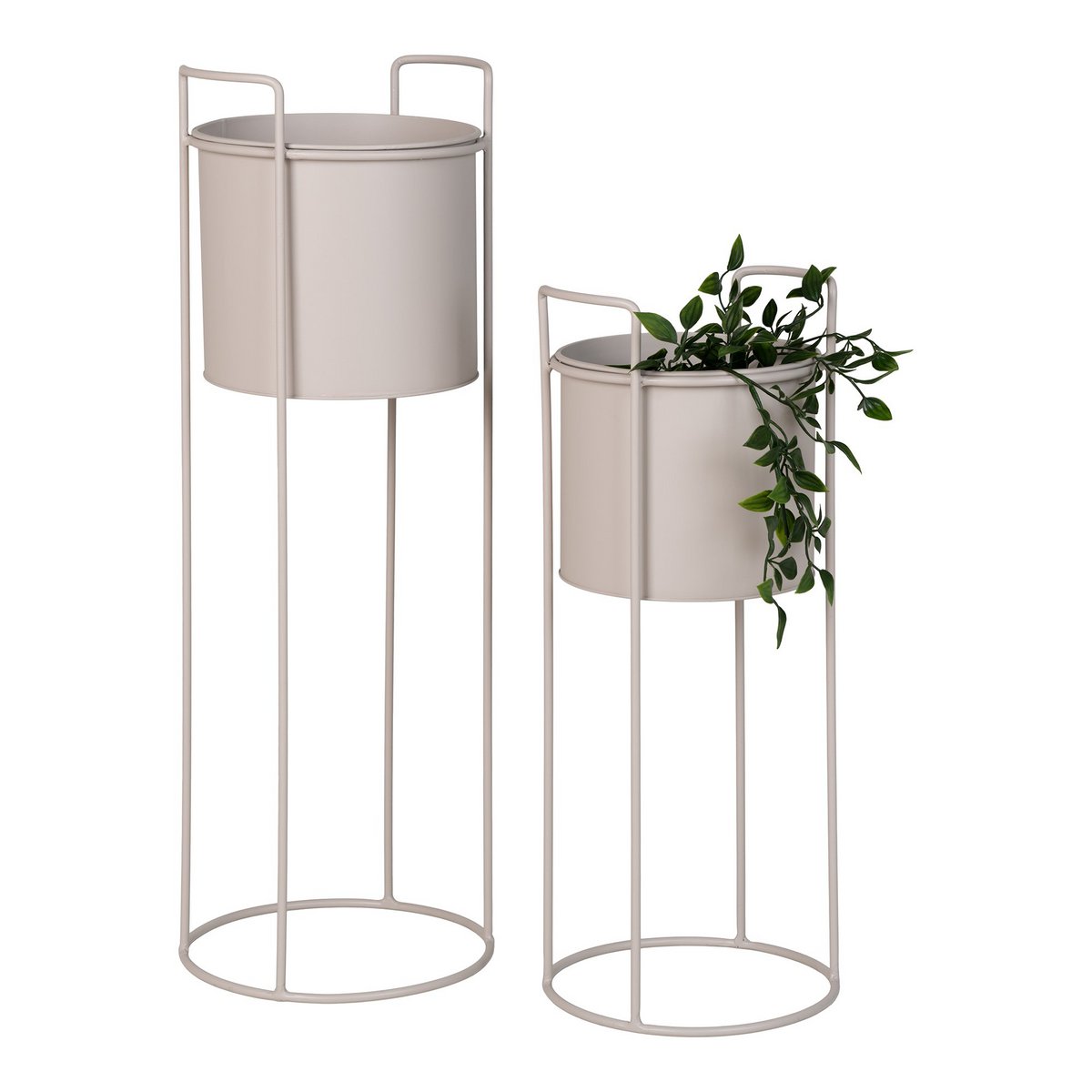 Flower Stand Steel Sand Set of 2
