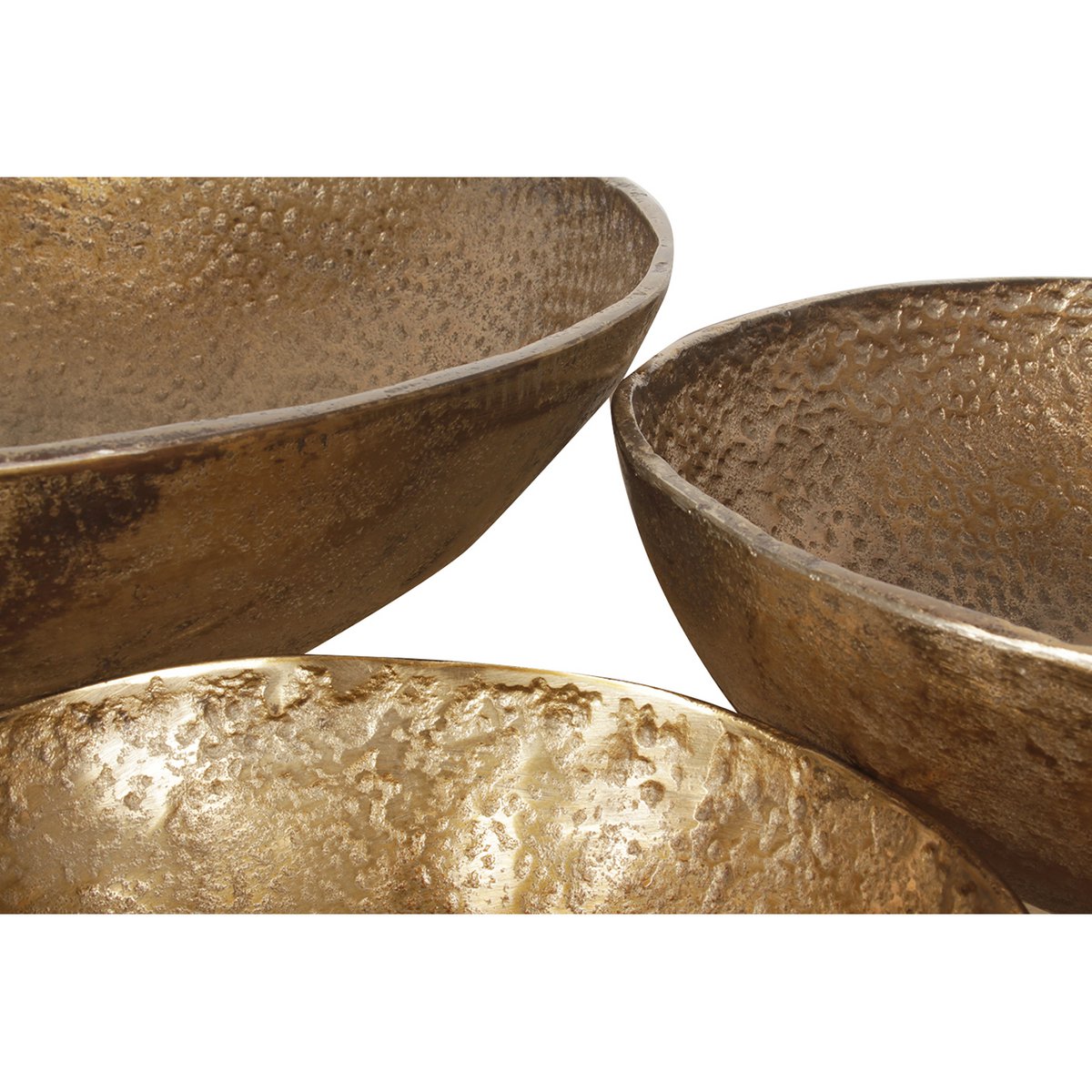 Grote Aluminium Bowl met Organische Vorm