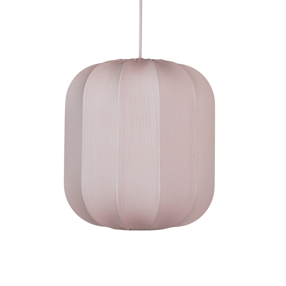 Hanglamp Roze Ø30x32cm Stof