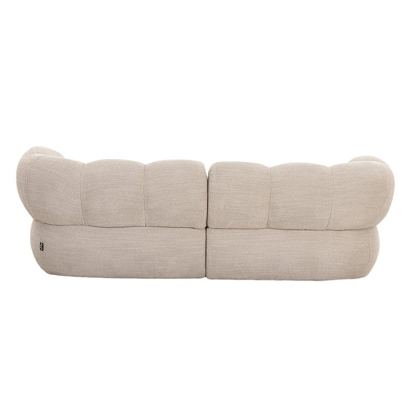 Bank 2,5-zits Beige - Comfort en Stijl