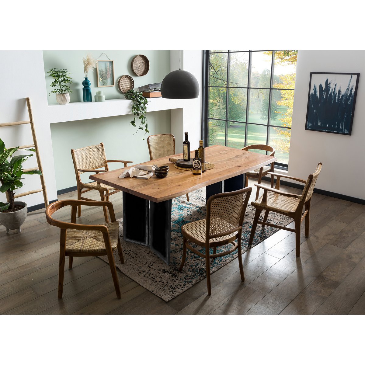 Dining table 160x85 cm Akazie