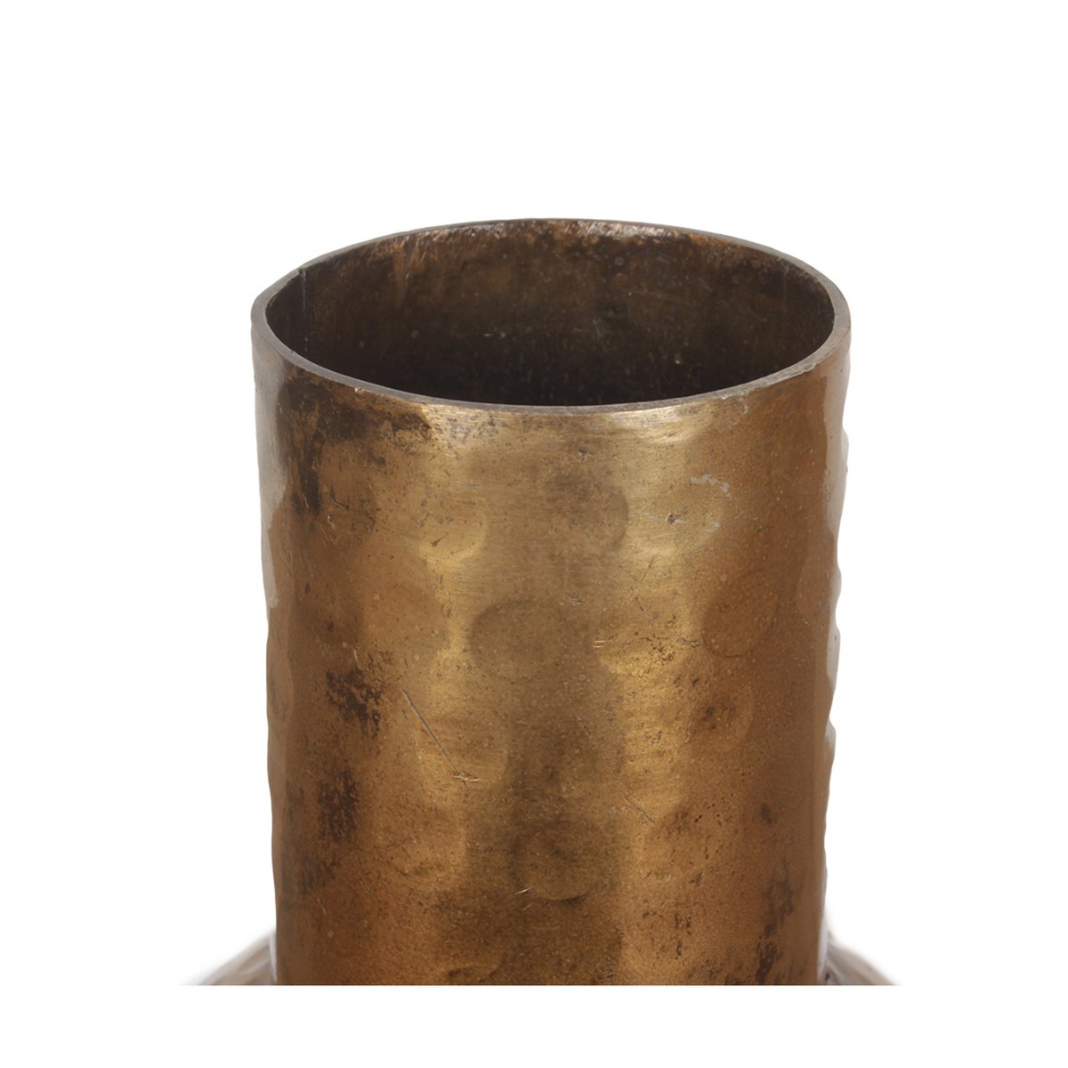 Gegoten Aluminium Vaas Bubble S