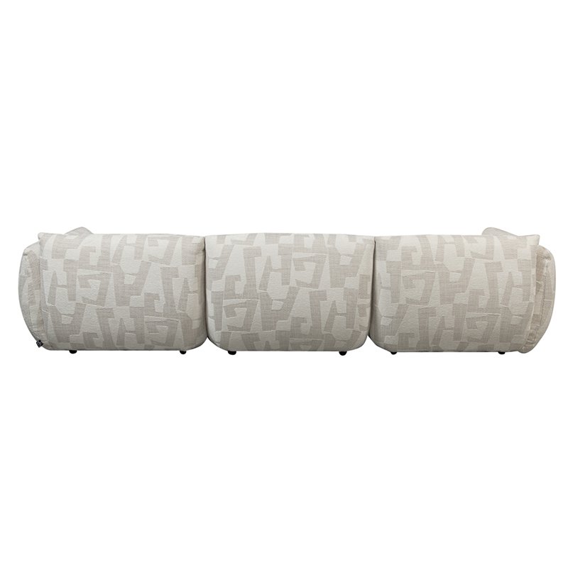 Amsterdam 4-seater White Sofa