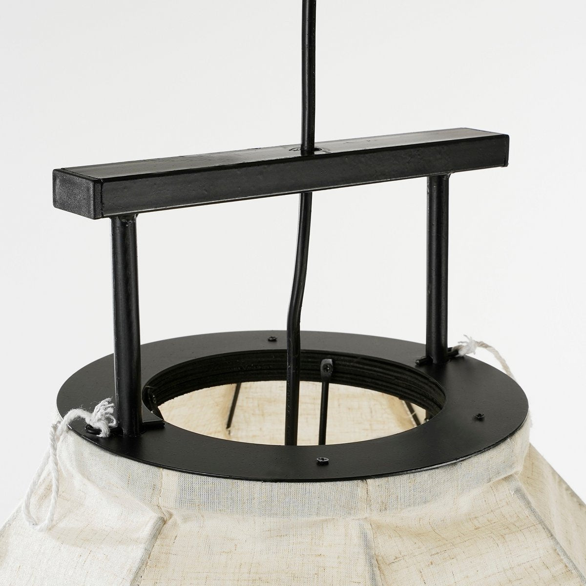 Pego Hanglamp Linnen Off-white - H73 x Ø54 cm