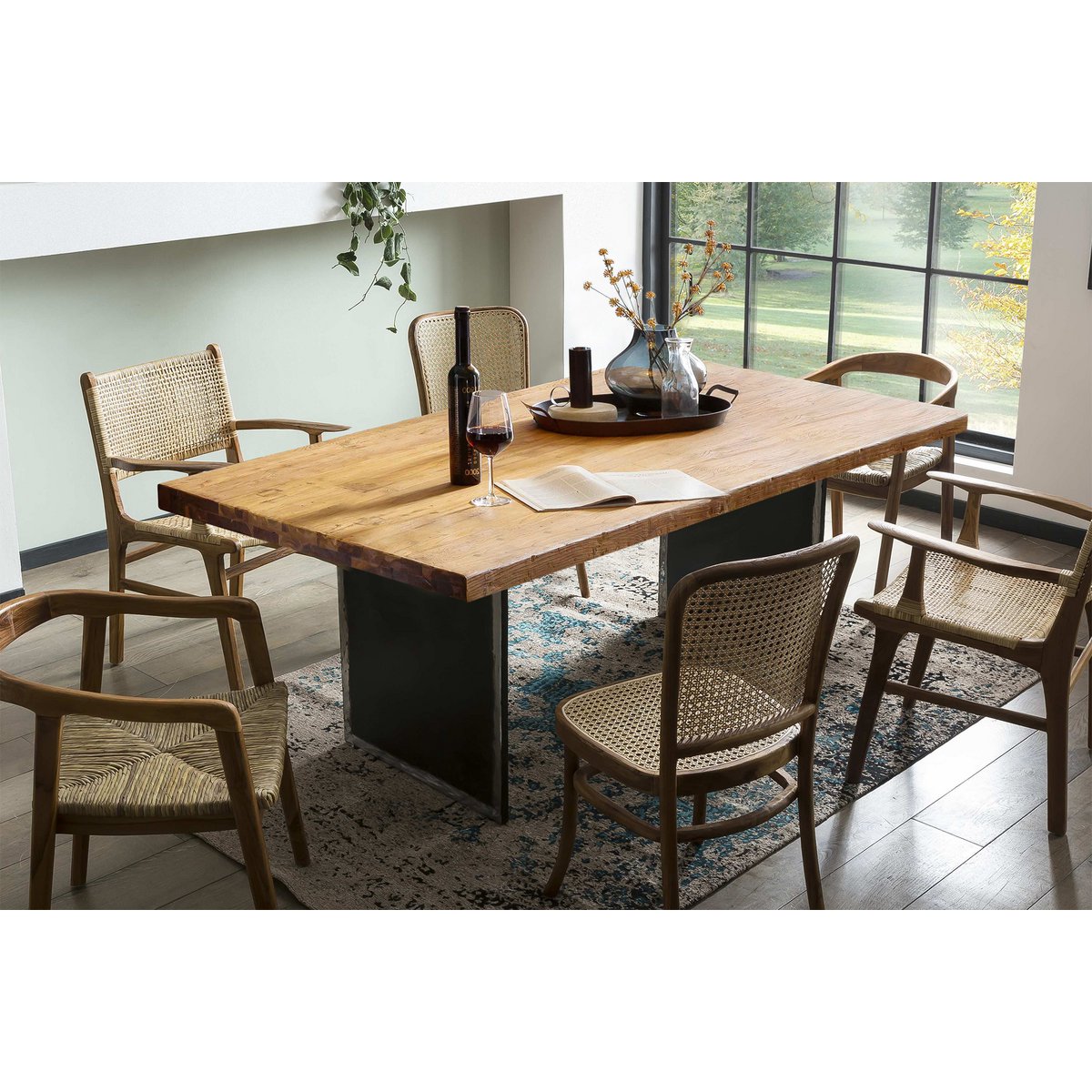 Dining table 220x100 cm Teak wood