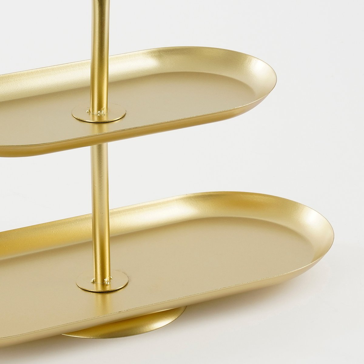 Rama Etagere 2 Laags Metaal Goud