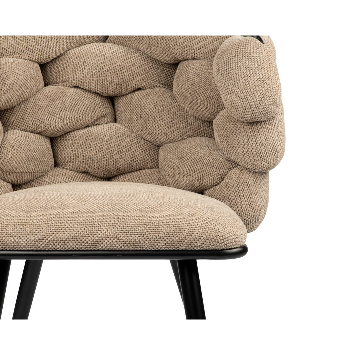 Schommelstoel bruin (set van 2)