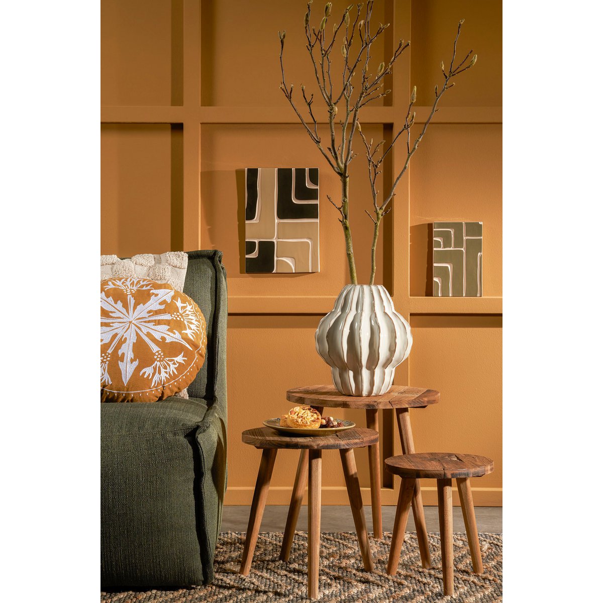 Altea Vaas Keramiek Off White H28 x Ø25 cm