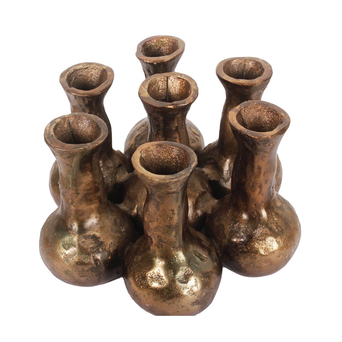 Aluminium Mini Vaas Organische Vorm