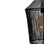 Hanglamp Mat Zwart Ø33x36cm