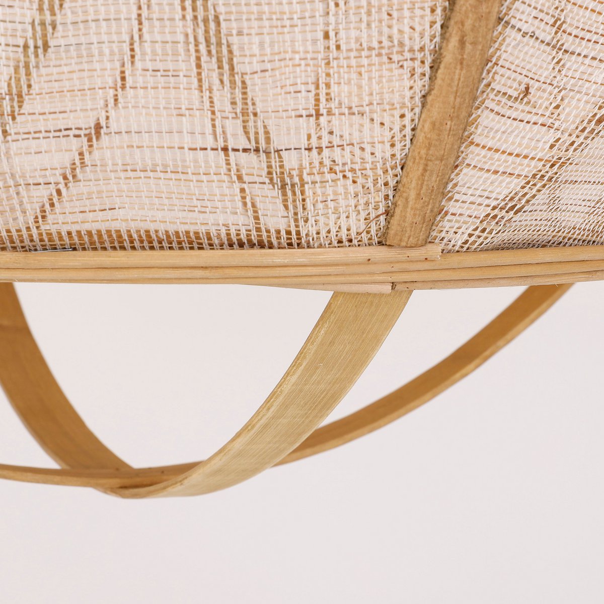 Pella Hanglamp Linnen Wit- H50 x Ø51cm