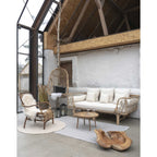 Jammu Salontafel Mangohout Ø60x35 cm Naturel