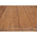 Dining table with iron frame 220x100 cm