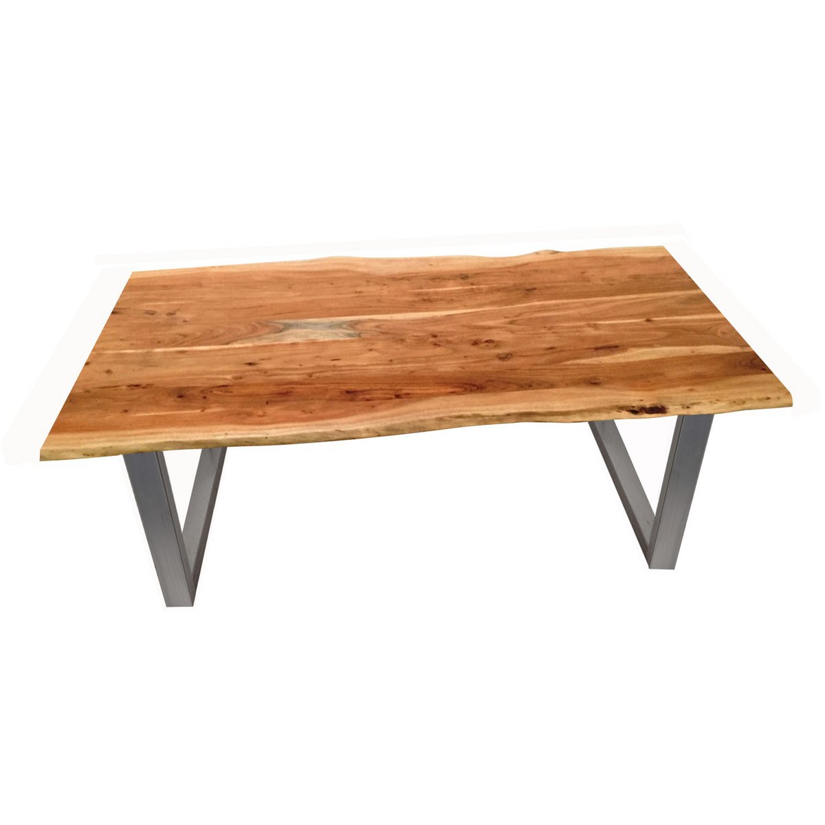 Tafel 180x100 cm natuurlijk acacia