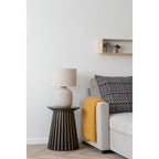 Osaka Bijzettafel Eikenfineer Ø40x50 cm