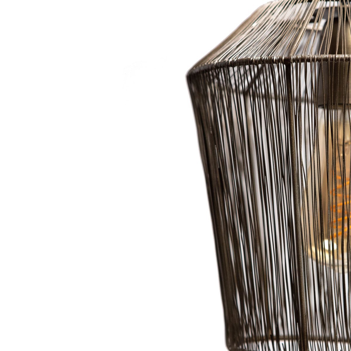 Hanglamp Antiek Brons Ø22x24cm