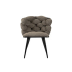 Schommelstoel Taupe (Set van 2)