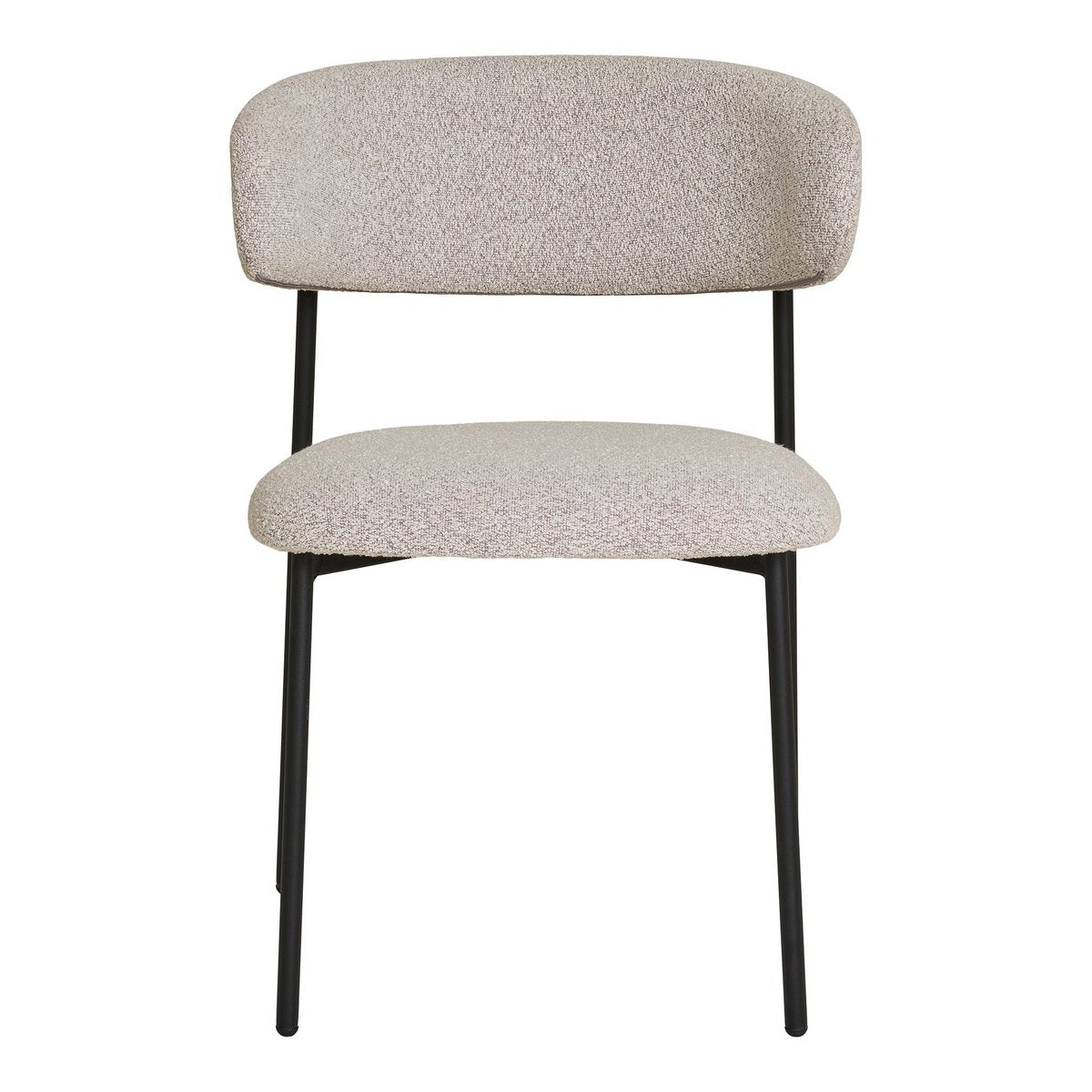 Mira Eetkamerstoel Zand 59x55x79,5cm Set van 2