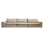 Modulaire Londense Bank met 6 Zitplaatsen Tan